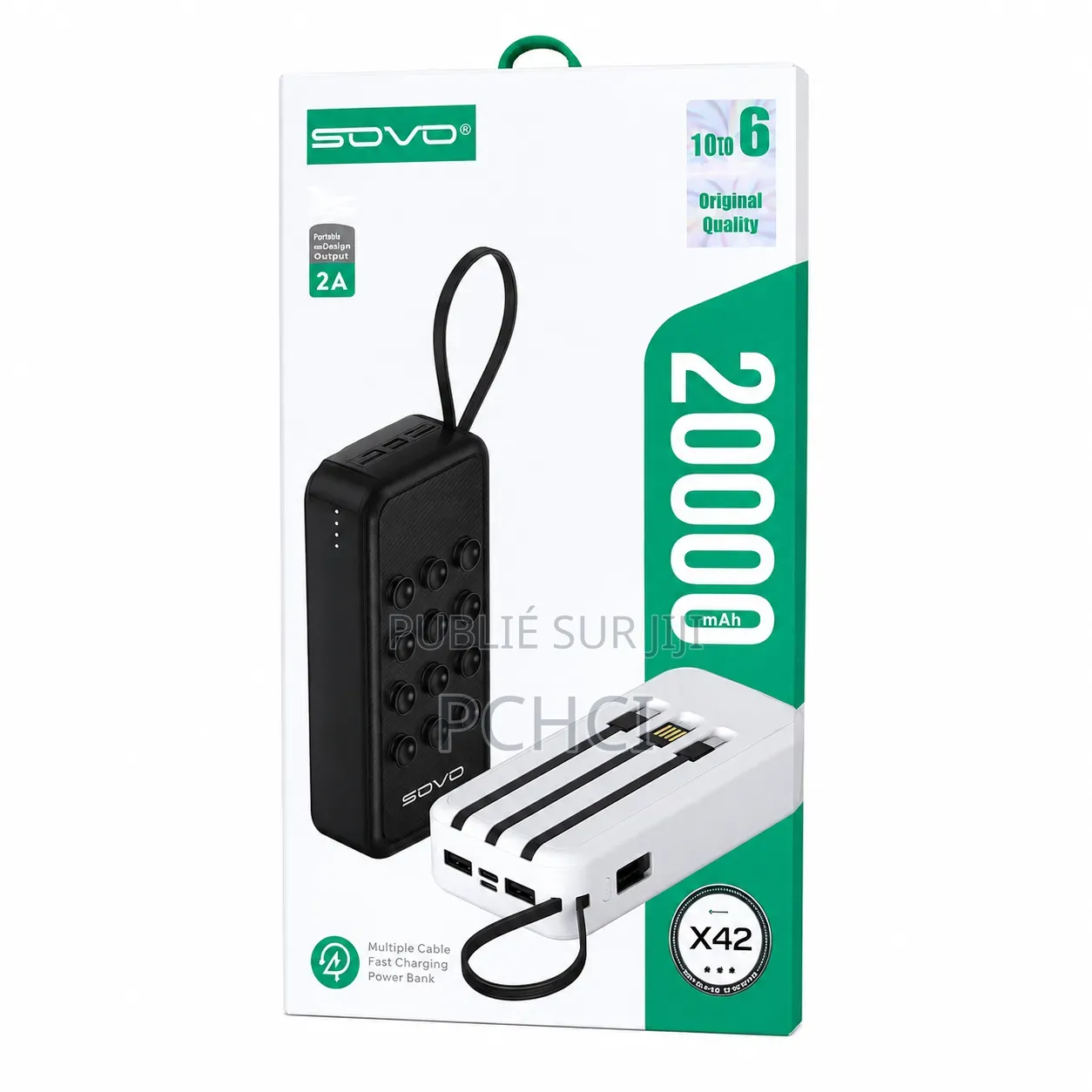 Power Bank SOVO 20 000 mAh