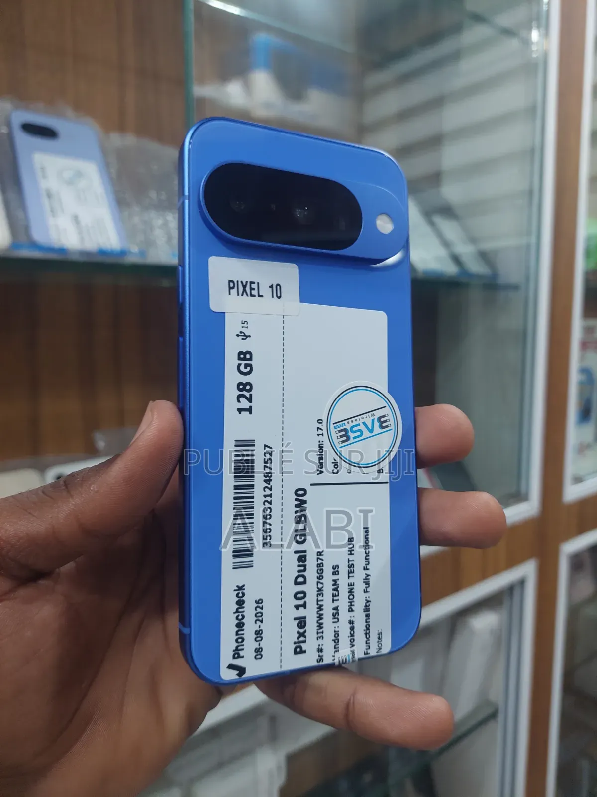 Nouveau Google Pixel 10 128 GB Bleu