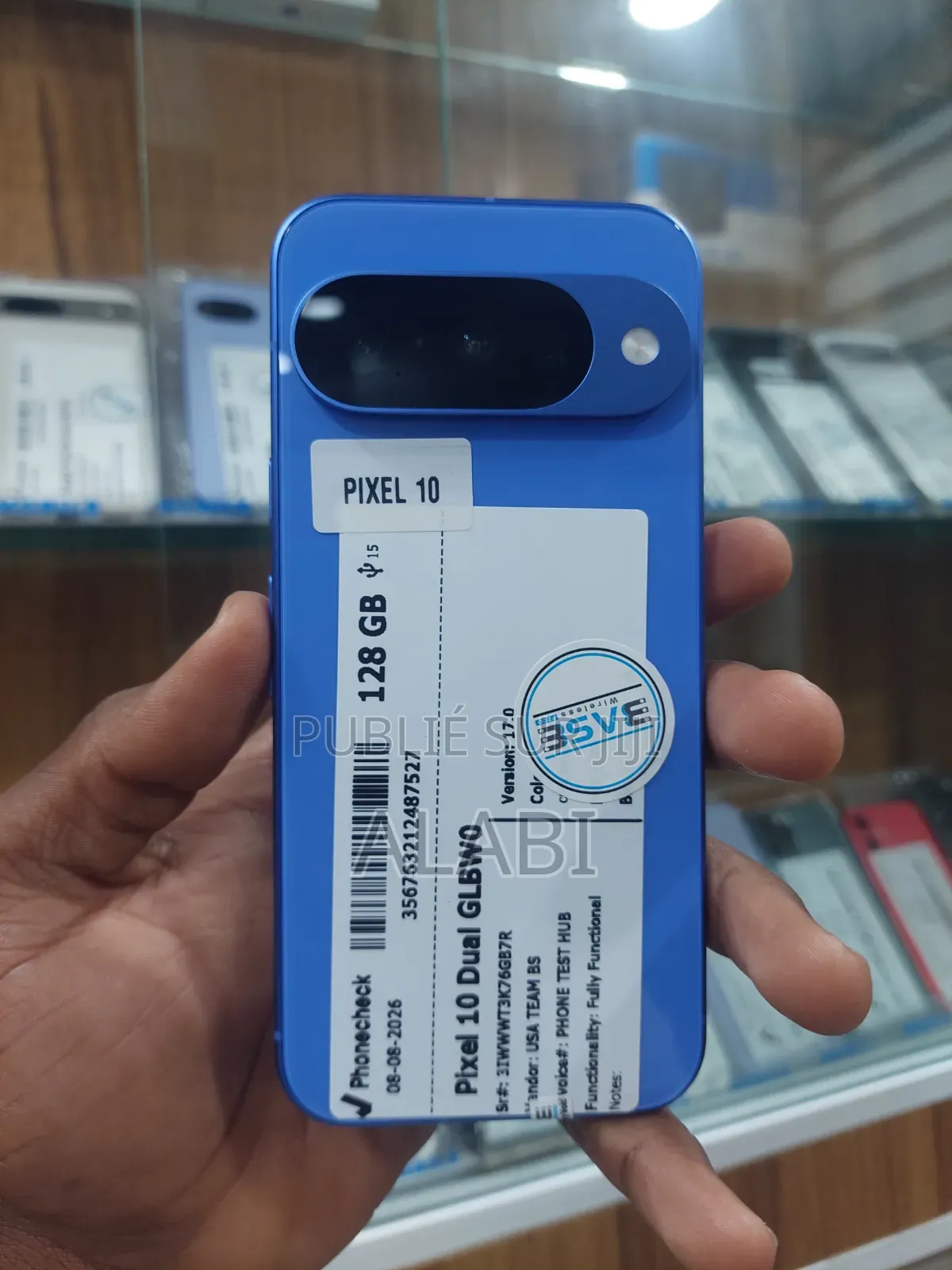 Nouveau Google Pixel 10 128 GB Bleu