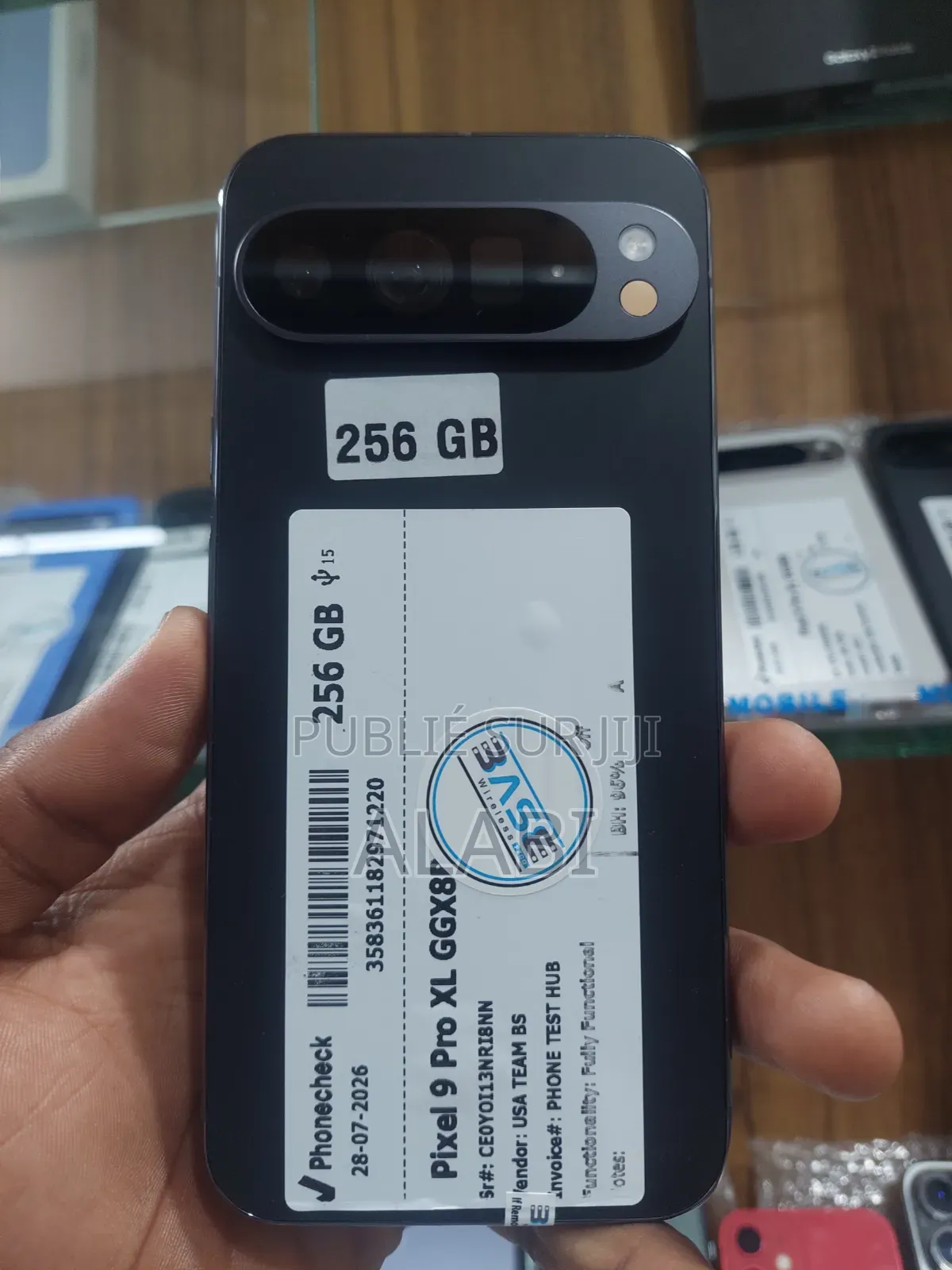 Nouveau Google Pixel 9 Pro XL 256 GB Noir