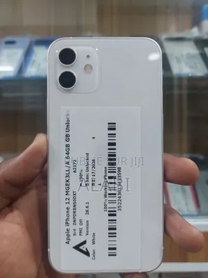 Nouveau Apple iPhone 12 256 GB Blanc