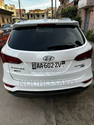 Hyundai Santa Fe 2018 Blanc