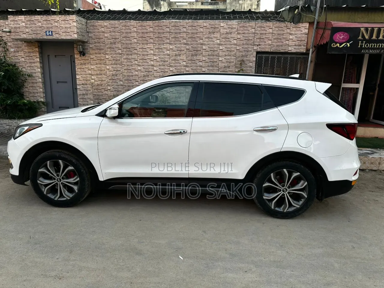Hyundai Santa Fe 2018 Blanc