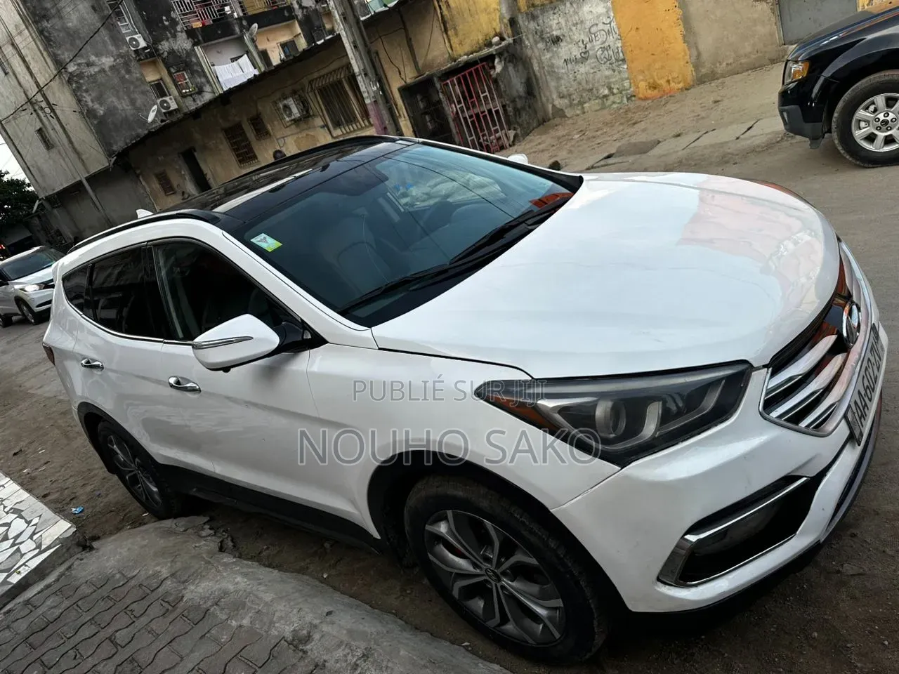 Hyundai Santa Fe 2018 Blanc