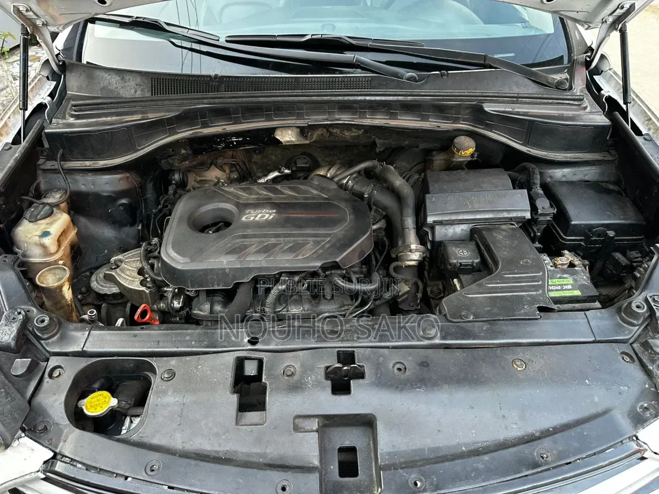 Hyundai Santa Fe 2018 Blanc
