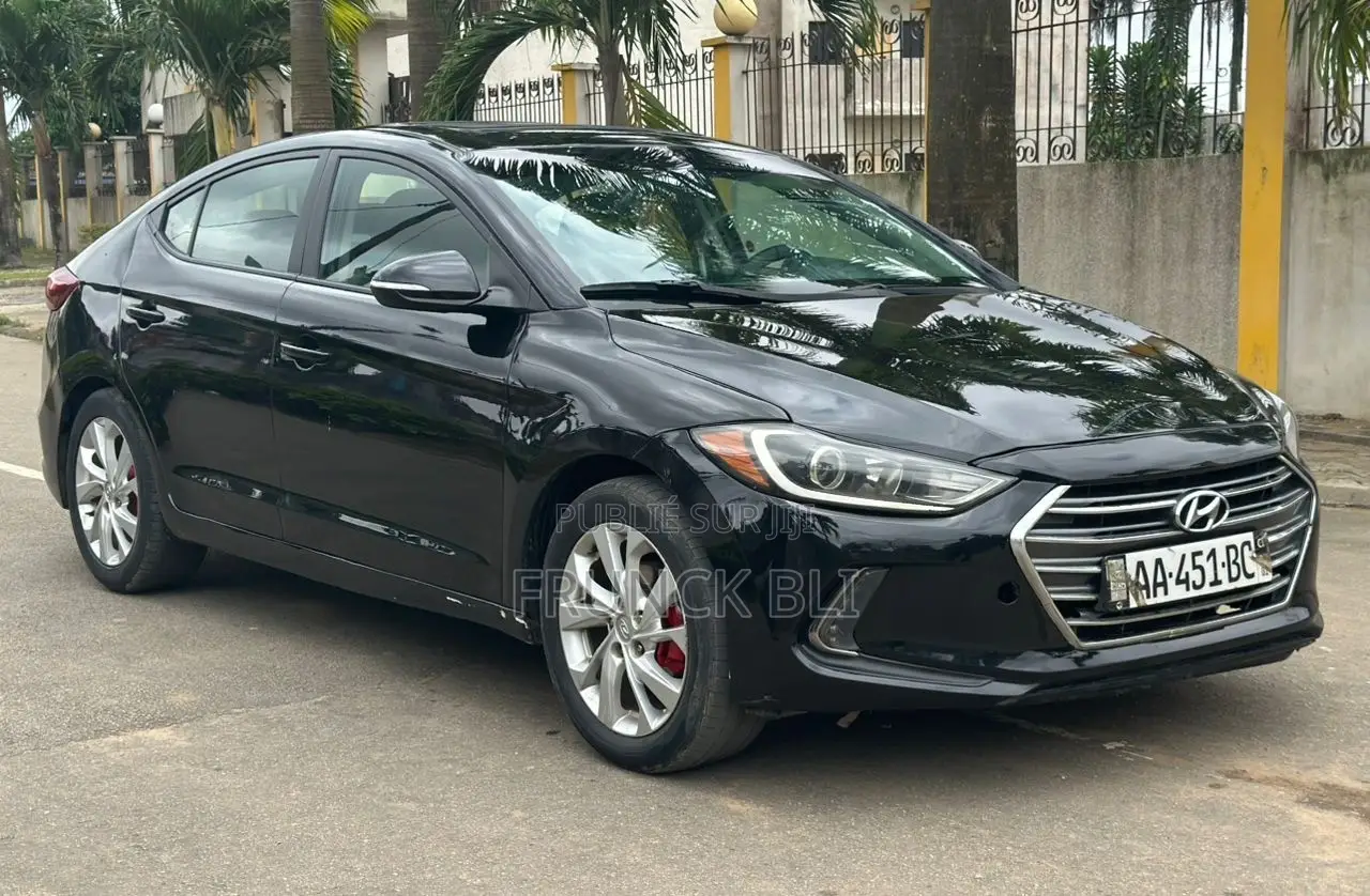 Hyundai Elantra 2018 Noir