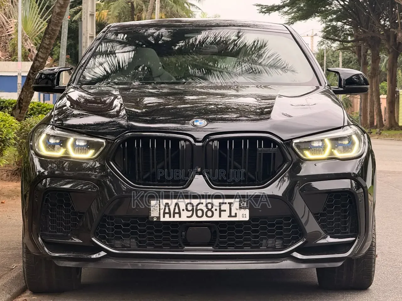 BMW X6 2021 Noir Mat