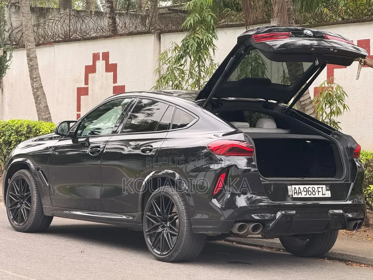 BMW X6 2021 Noir Mat