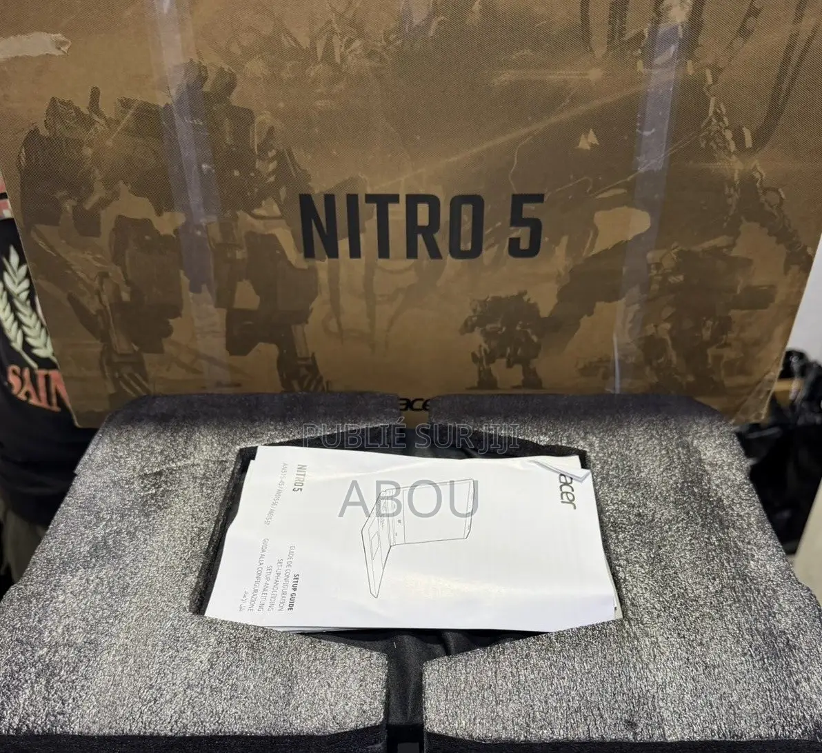 Nouveau Ordinateur portable Acer Nitro 5 16GB AMD Ryzen 5 SSD 512GB