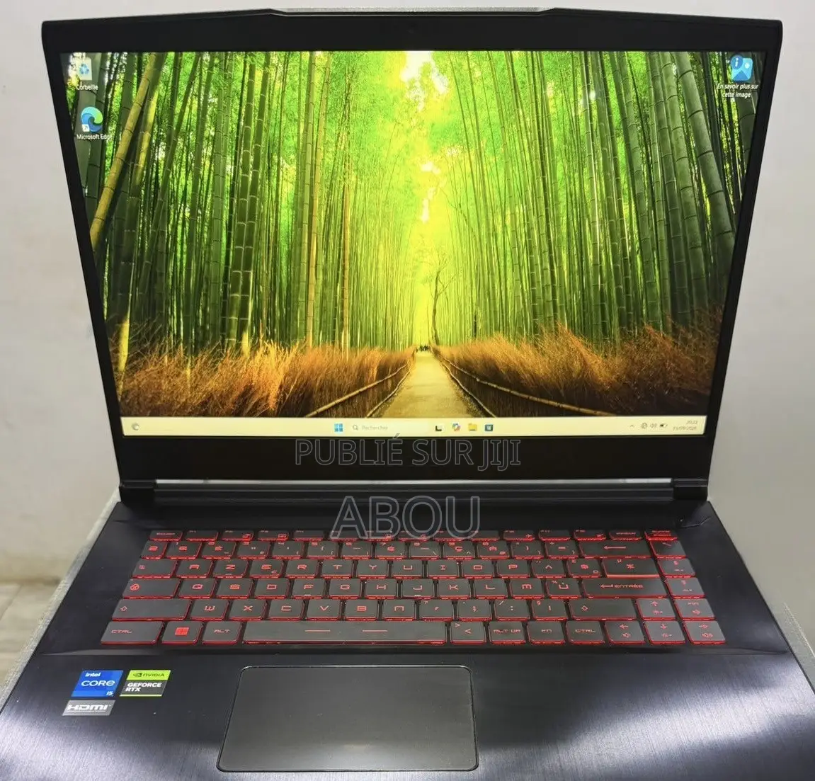 Ordinateur portable MSI GF63 16GB Intel Core i5 SSD 512GB