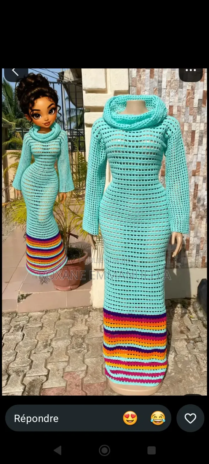 Robe Au Crochet