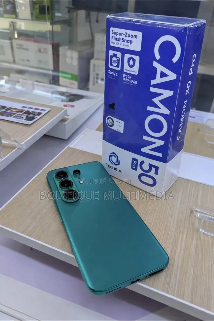 Nouveau Tecno Camon 50 Pro 256 GB Blanc