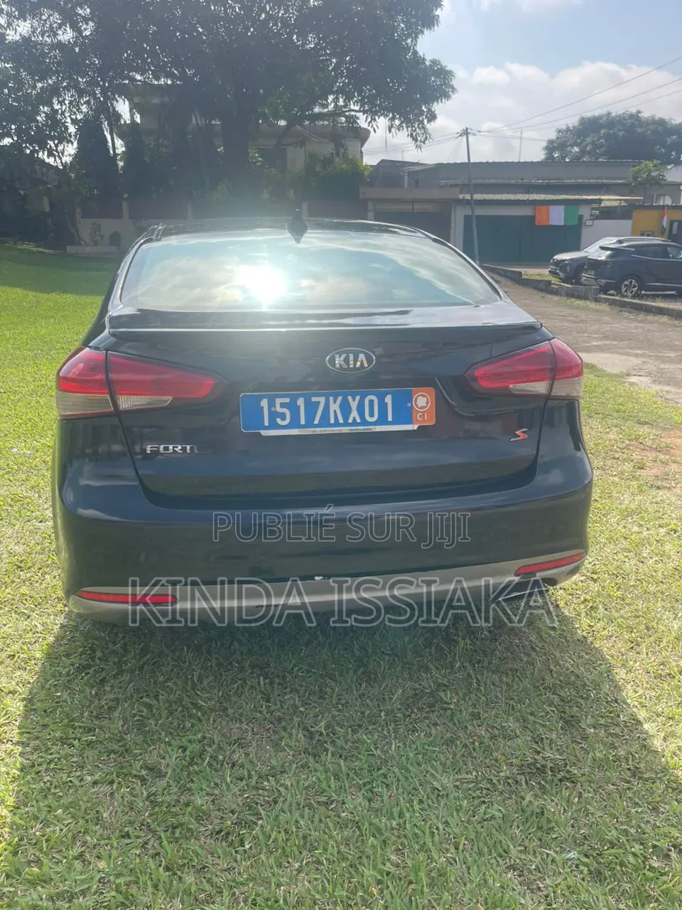 Kia Forte S Sedan 2017 Noir