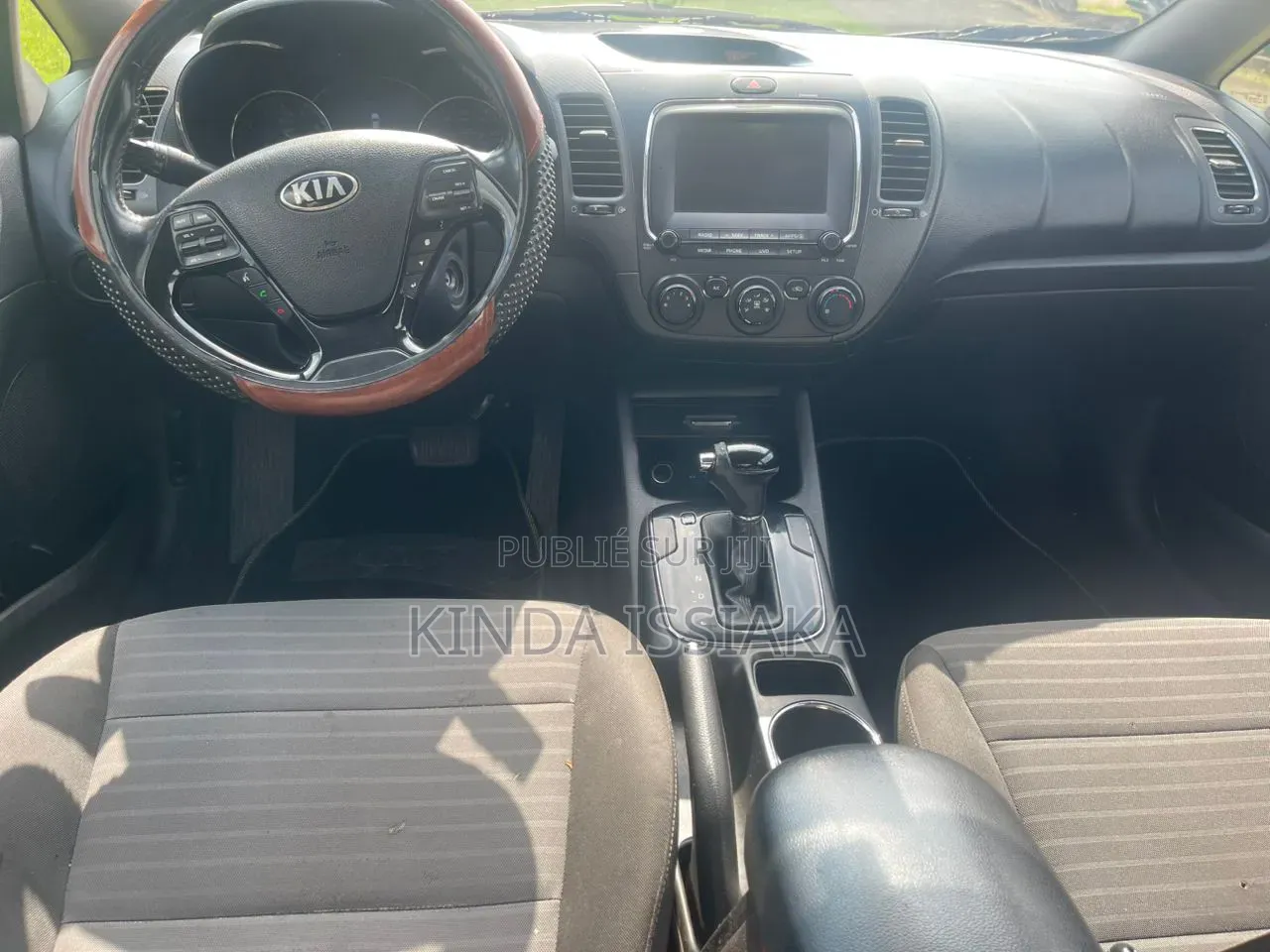 Kia Forte S Sedan 2017 Noir