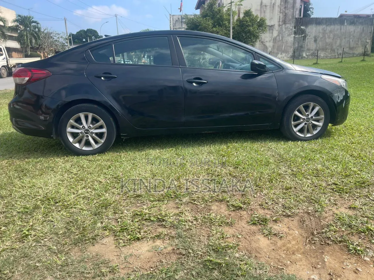 Kia Forte S Sedan 2017 Noir