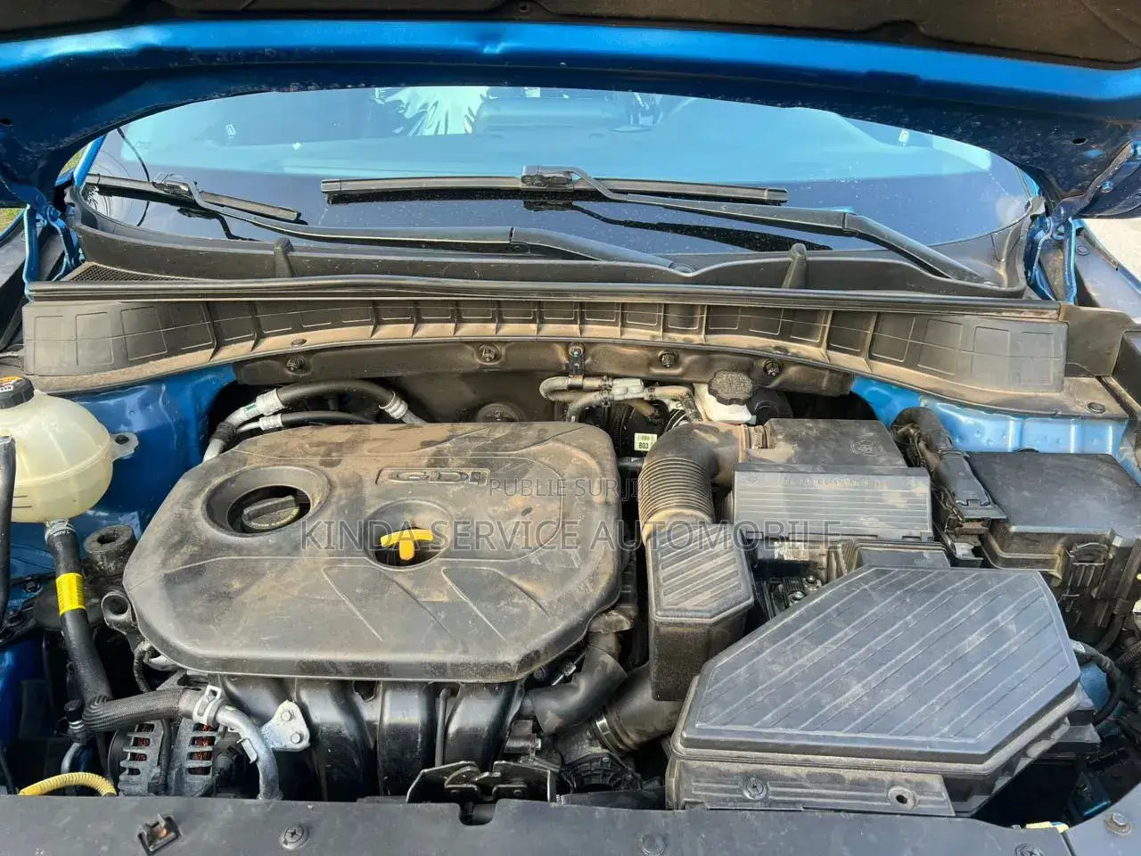 Hyundai Tucson Limited 2021 Bleu