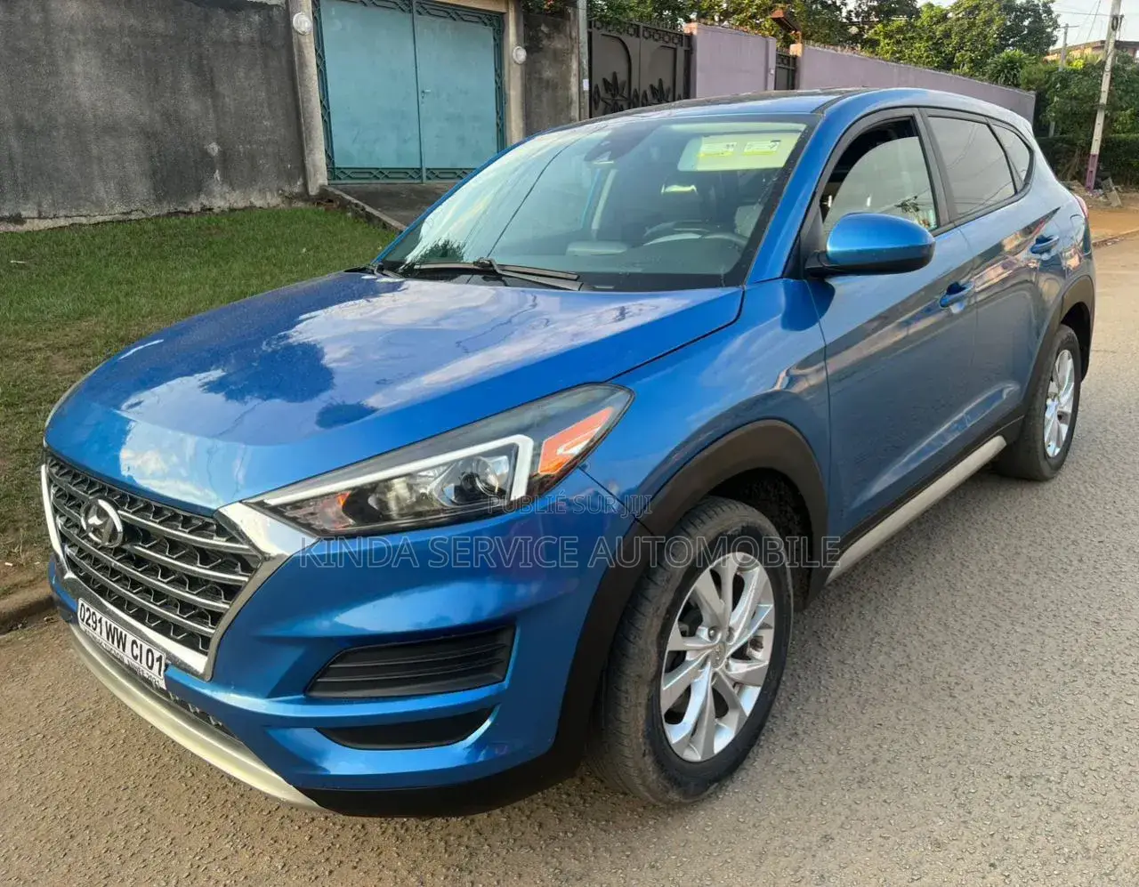 Hyundai Tucson Limited 2021 Bleu