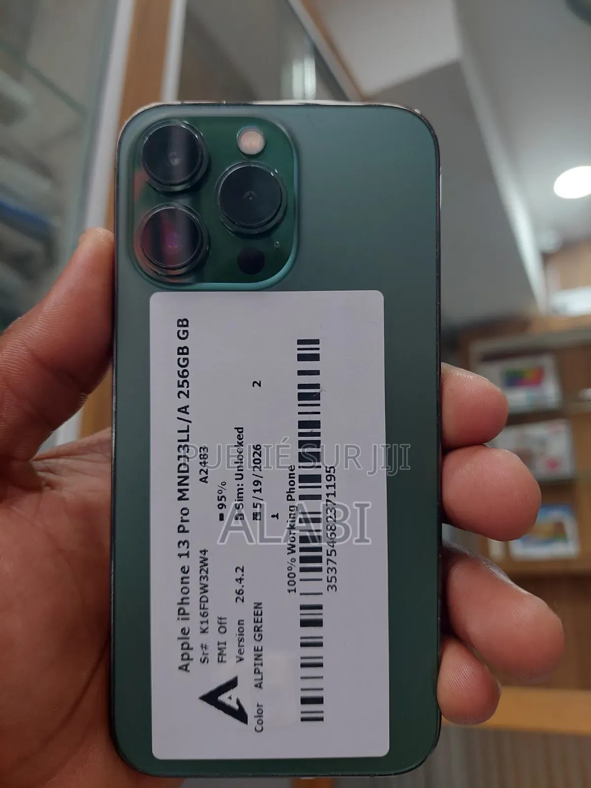 Nouveau Apple iPhone 13 Pro 256 GB Vert