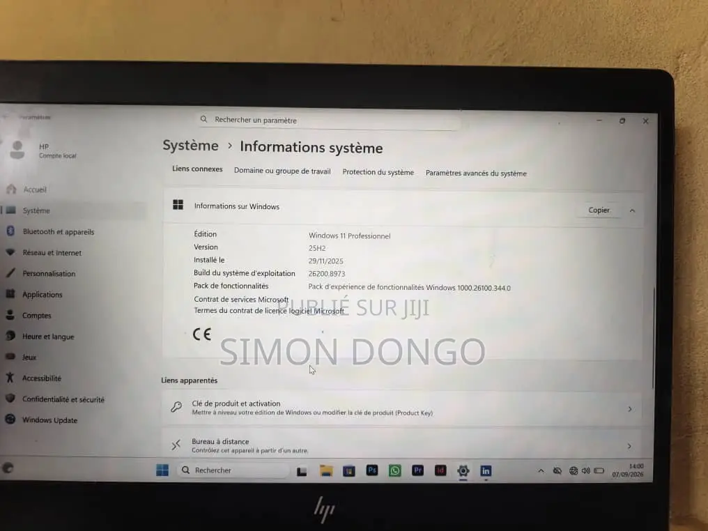 Nouveau HP EliteBook 840 G3 16GB Intel Core i5 SSD 500GB