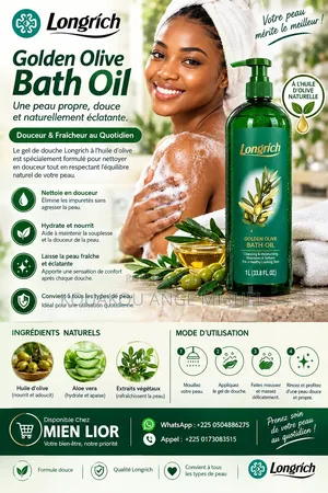 Gel Douche d'Olive