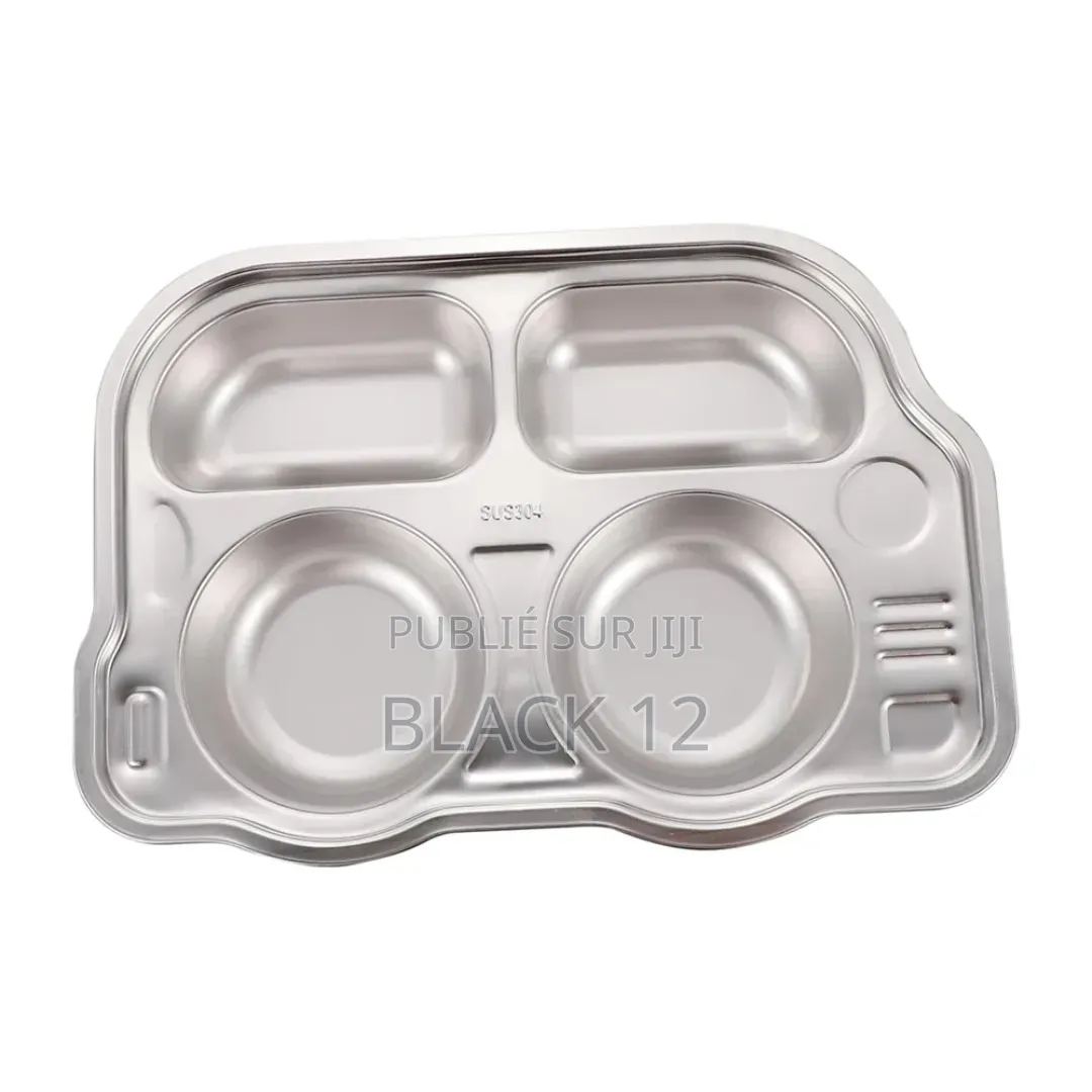 Assiettes À Diner 5/8 en Acier Inoxydable
