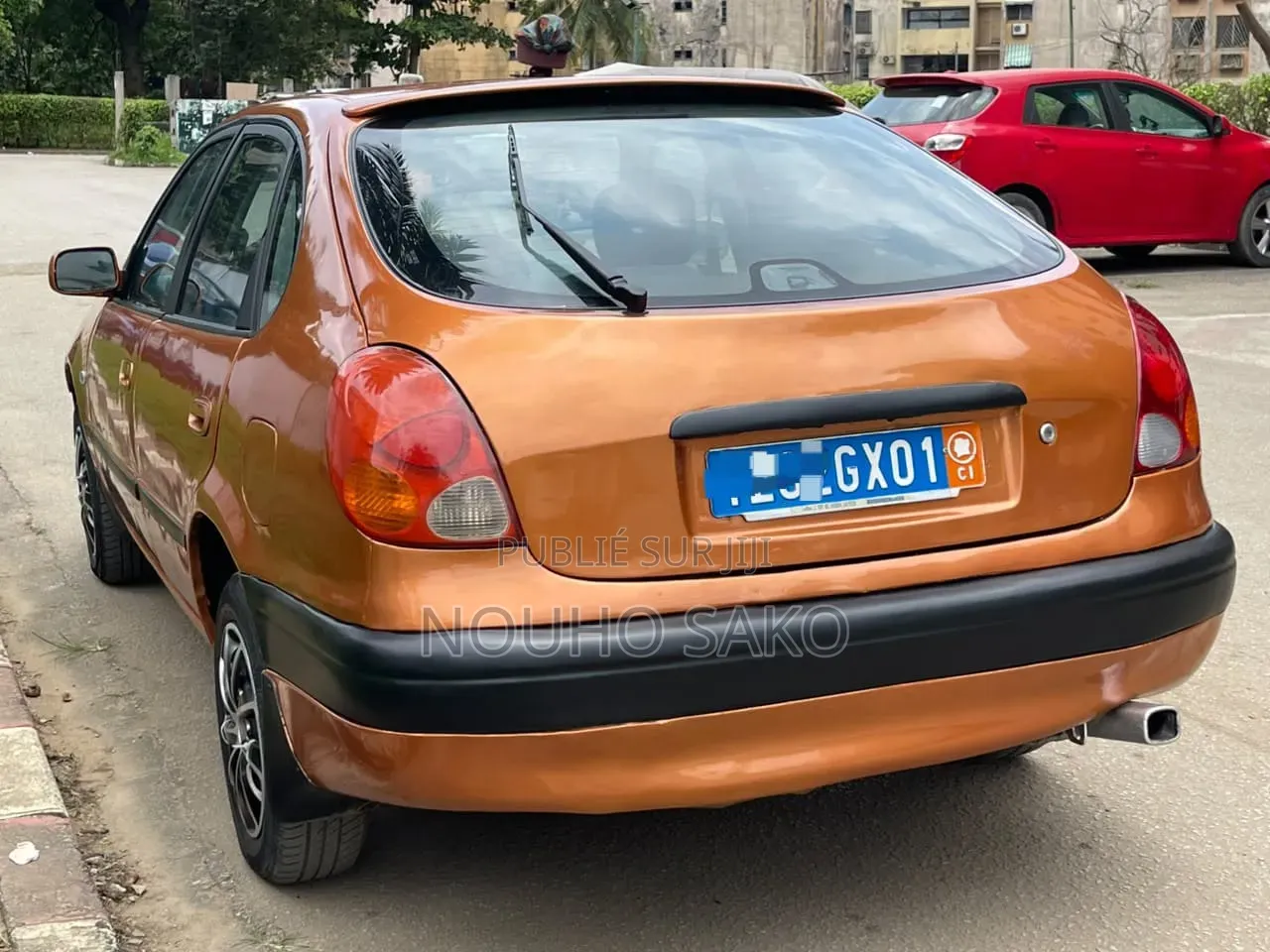 Toyota Corolla 2002 Orange