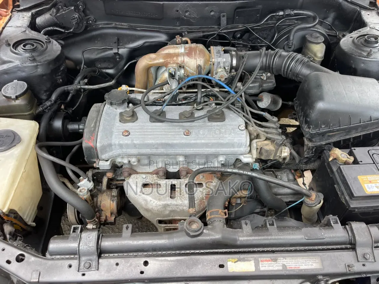 Toyota Corolla 2002 Orange