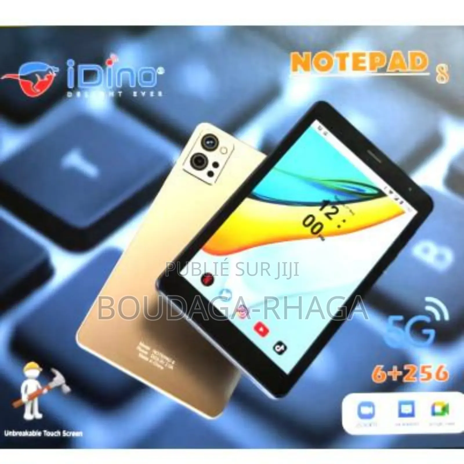 New Idino Note Pad 8 256 GO Autre