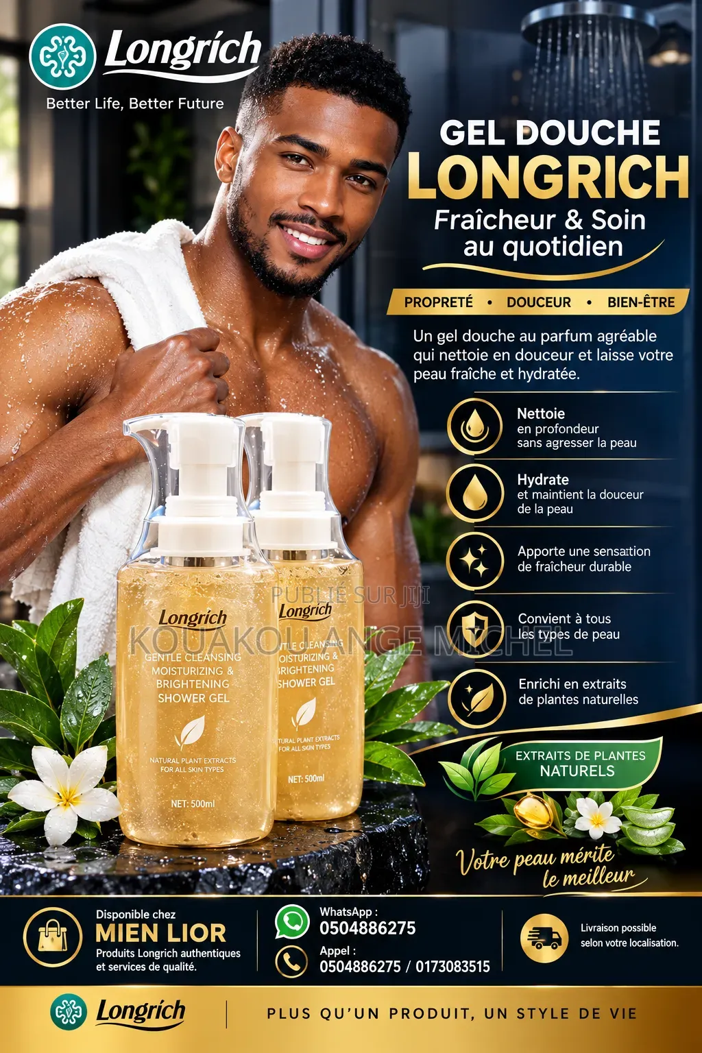 Gel Douche Longrich