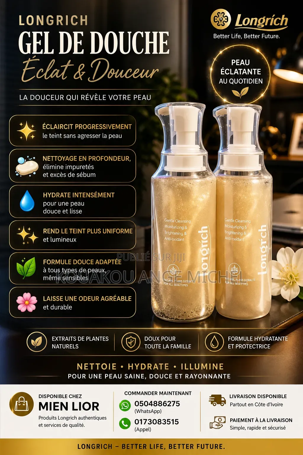 Gel Douche Longrich