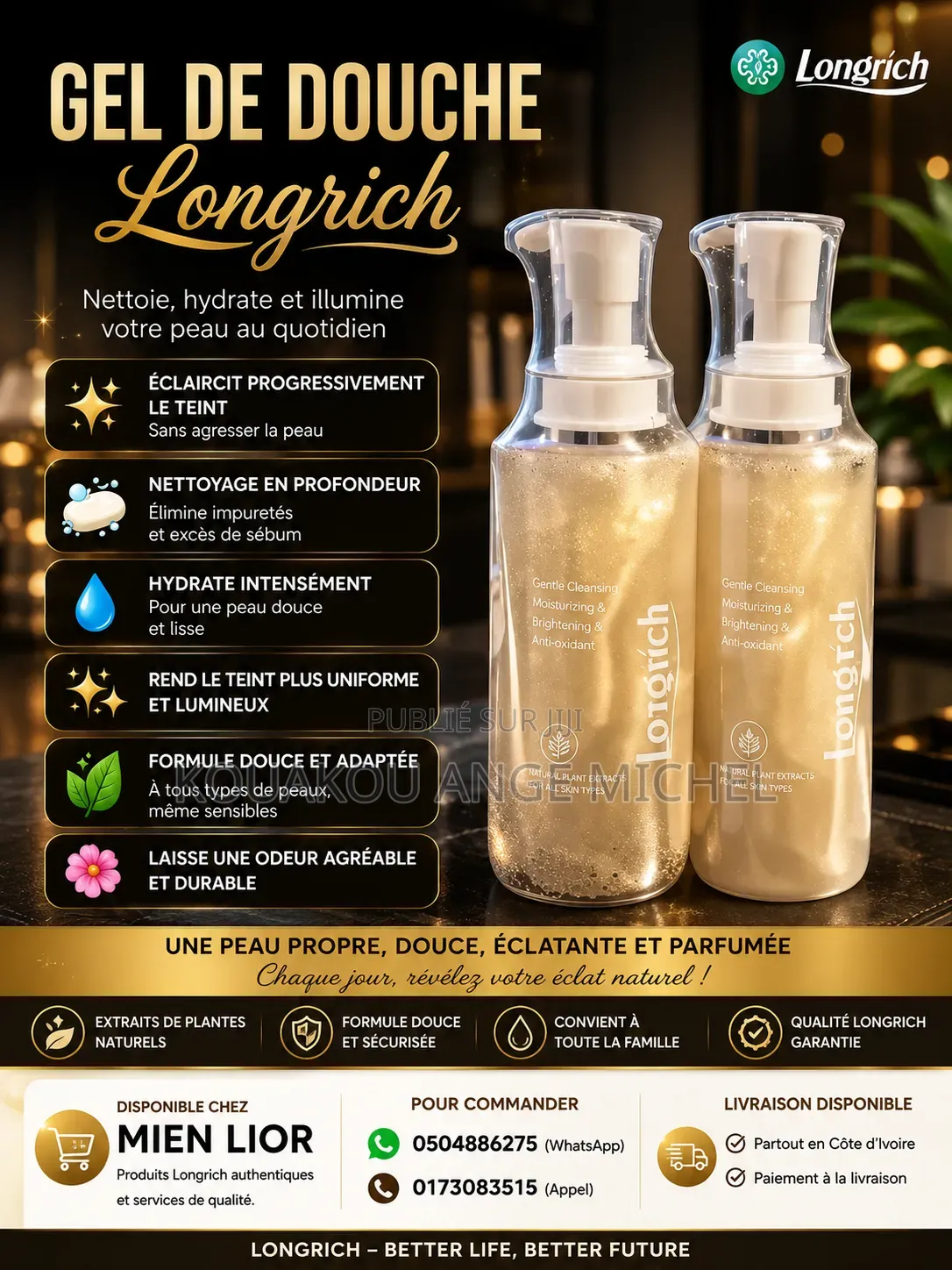 Gel Douche Longrich