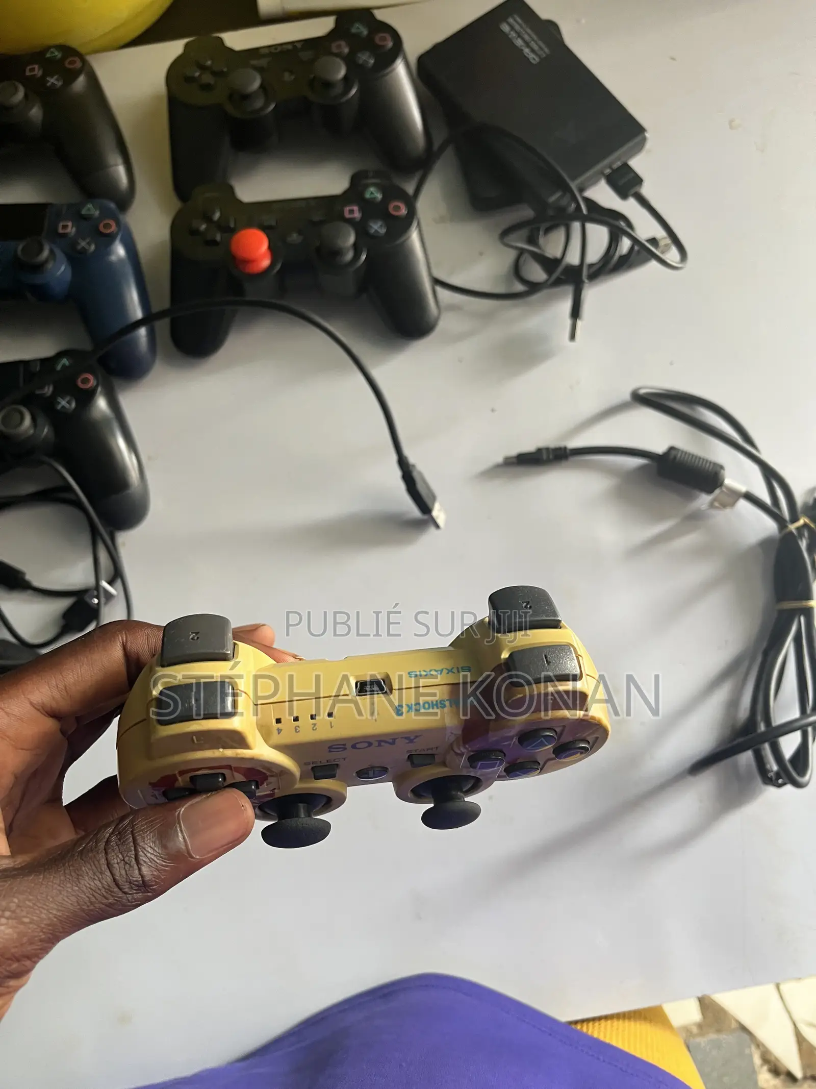 Manette PS3 Sony Originale – Édition Dorée