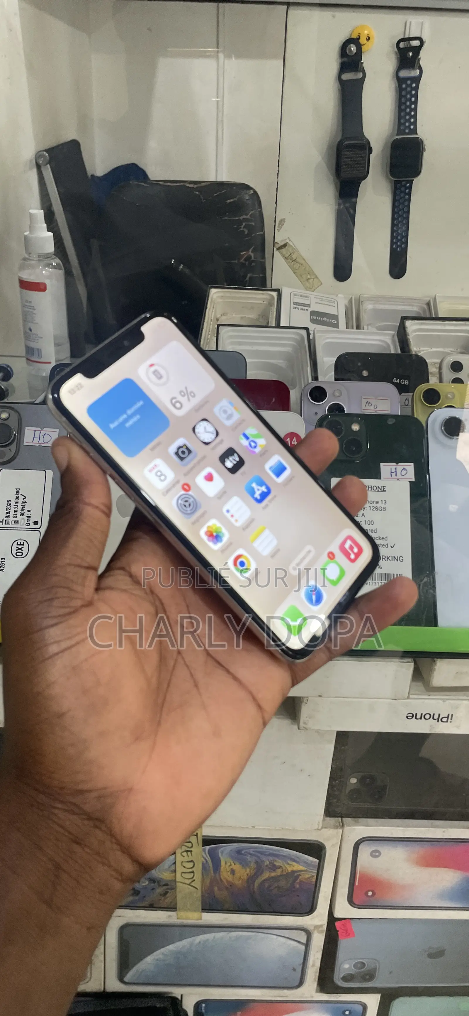 Apple iPhone X 64 GB Blanc