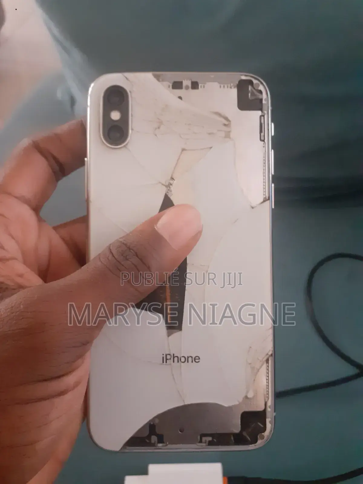 Pomme iPhone X 64 GB Blanc