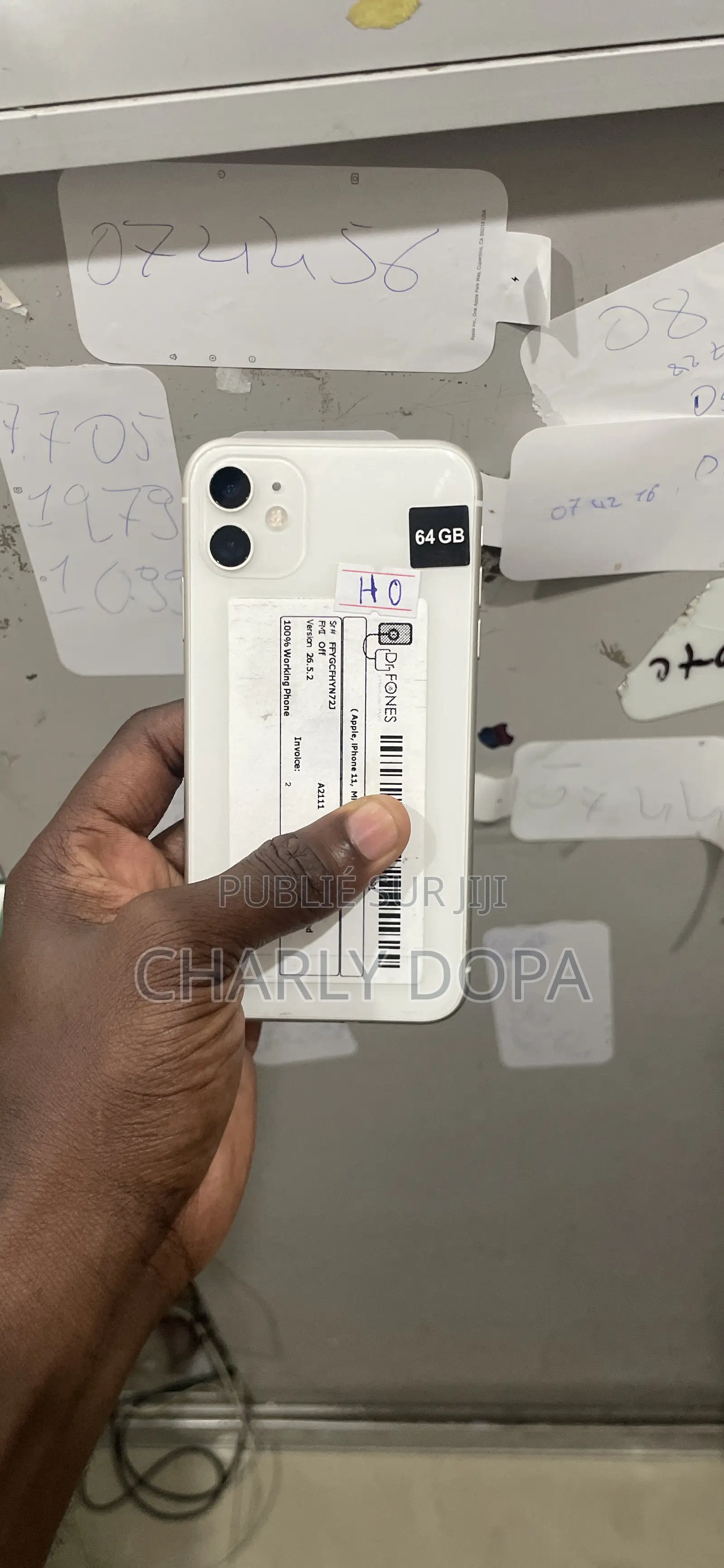 Pomme iPhone 11 64 GB Blanc