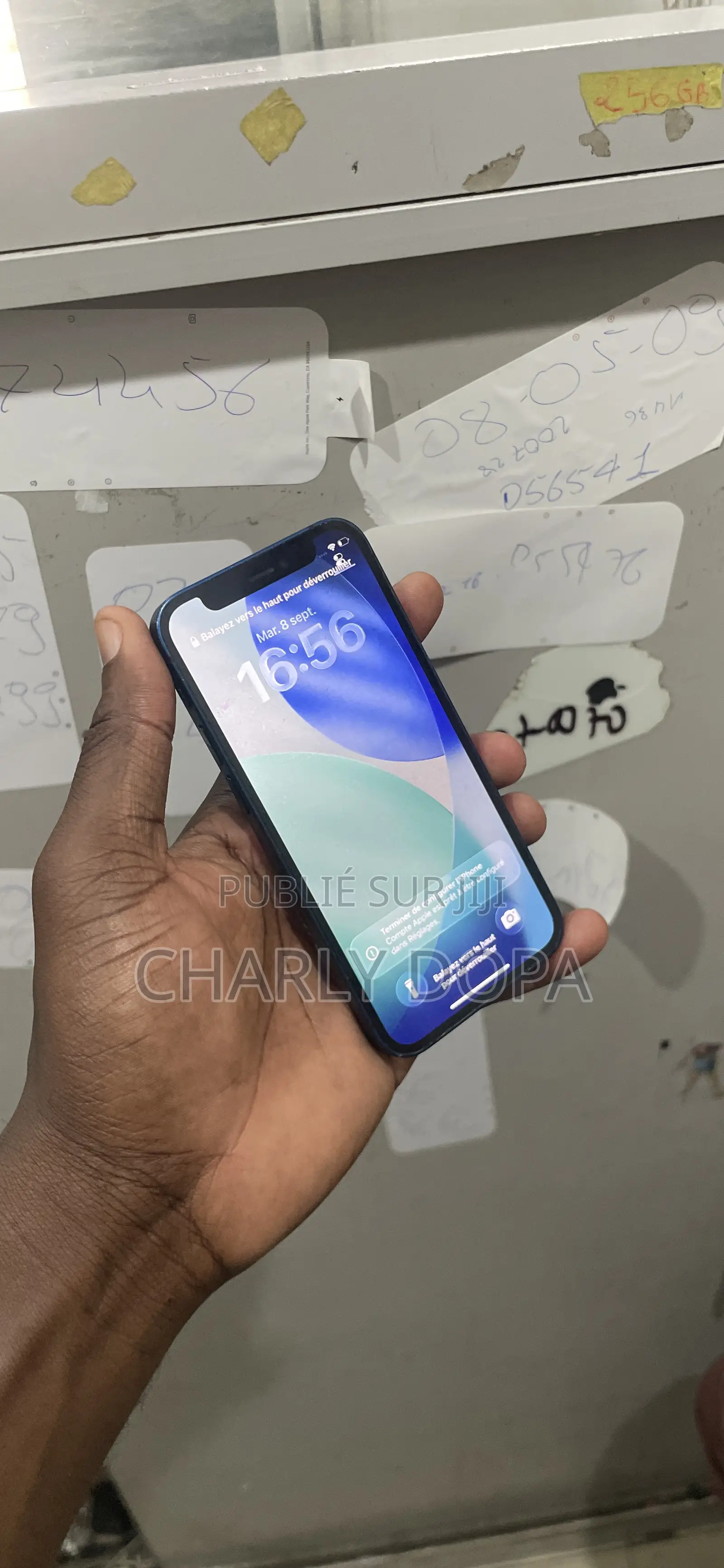 Pomme iPhone 12 mini 128 GB Bleu