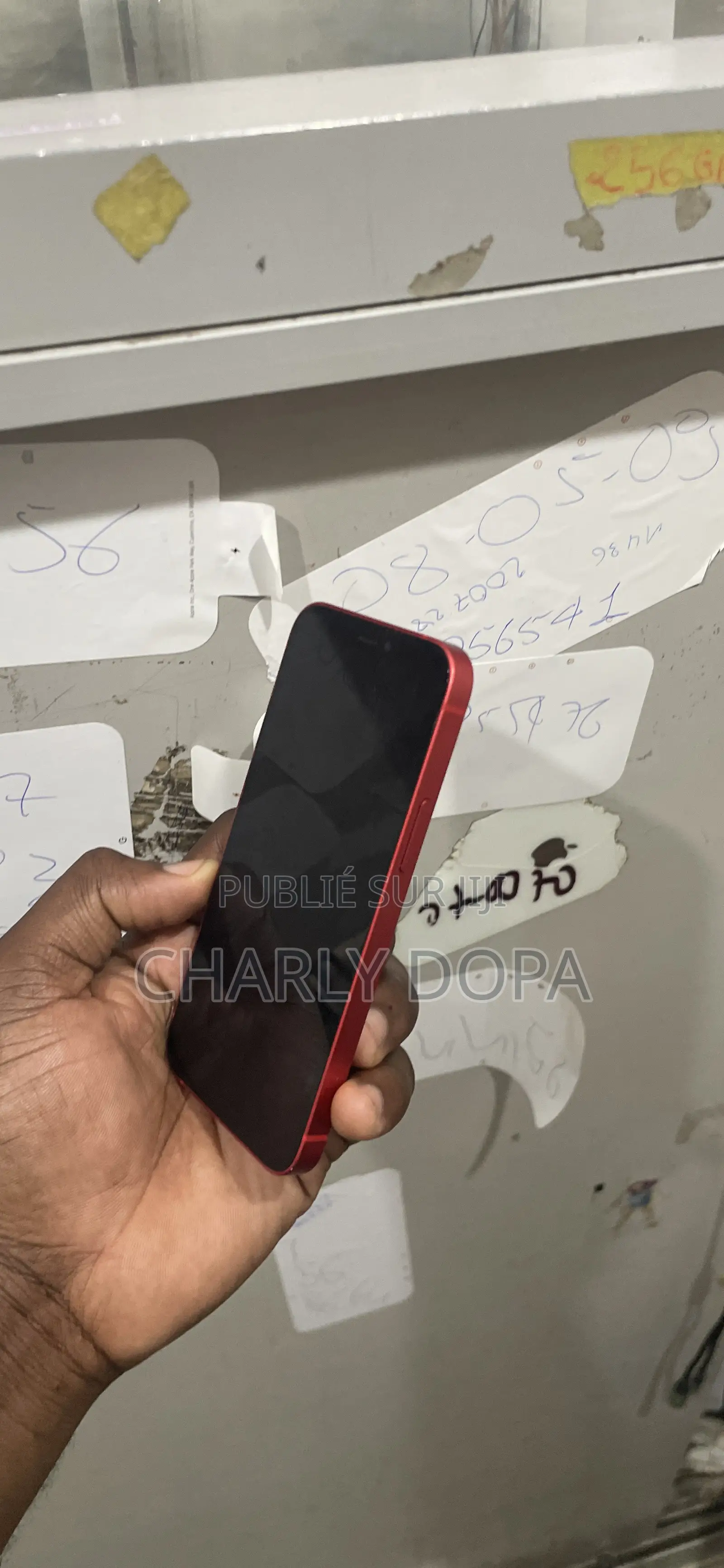 Pomme iPhone 12 mini 128 GB Rouge