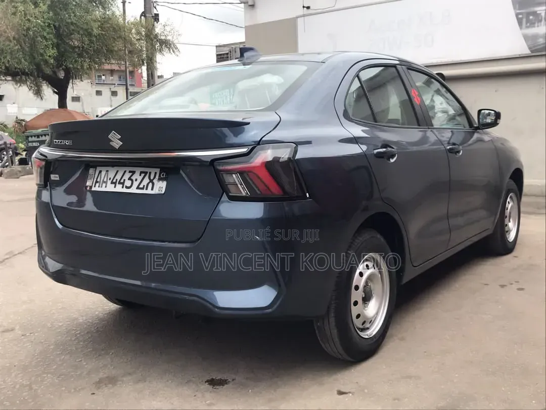 Nouveau Suzuki Dzire 2025 Bleu