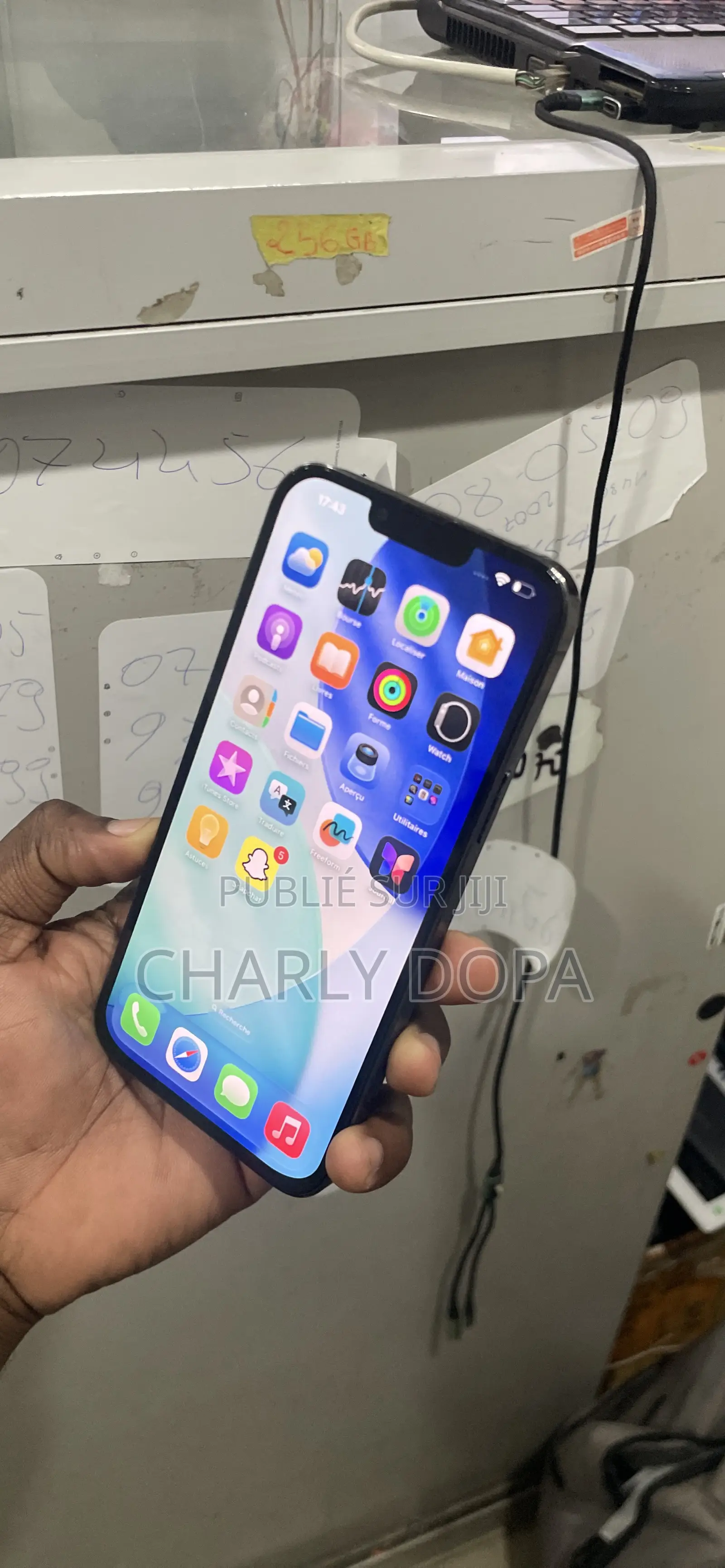 Pomme iPhone 13 Pro Max 128 GB Noir