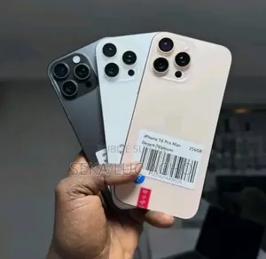 Nouveau Pomme iPhone 16 Pro Max 256 GB Gris