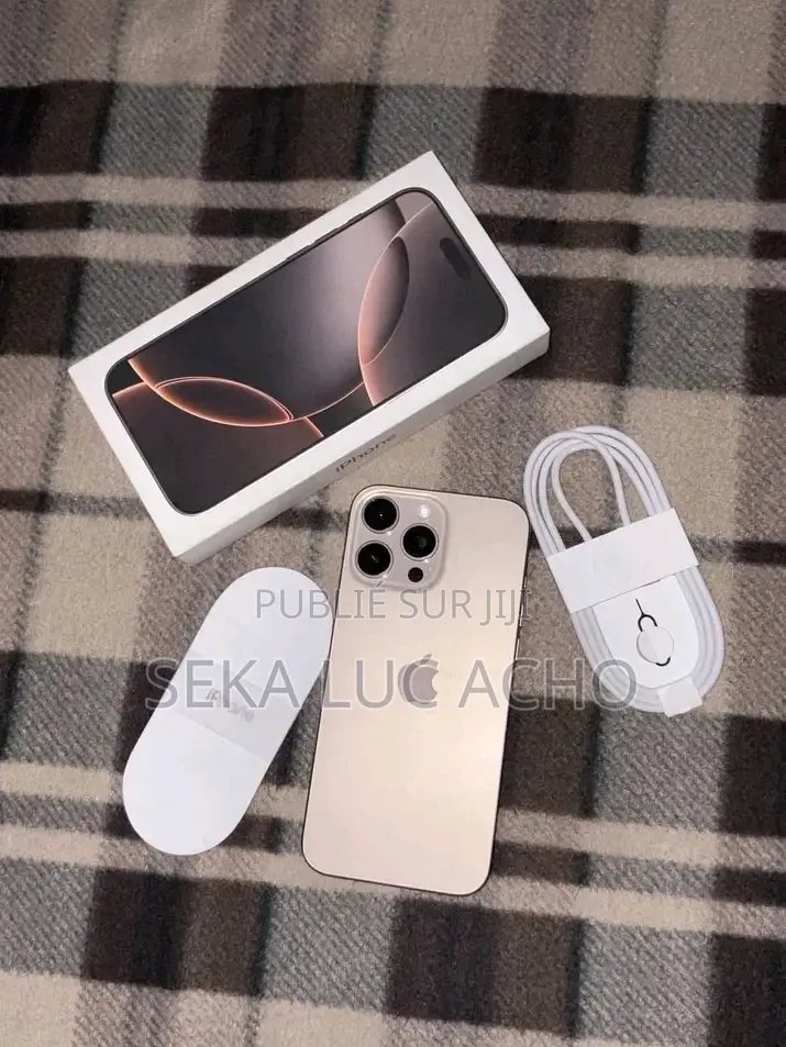Nouveau Pomme iPhone 16 Pro Max 256 GB Gris
