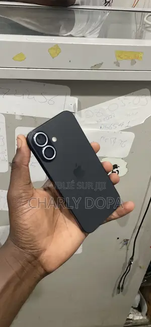 Pomme iPhone 16 128 GB Noir