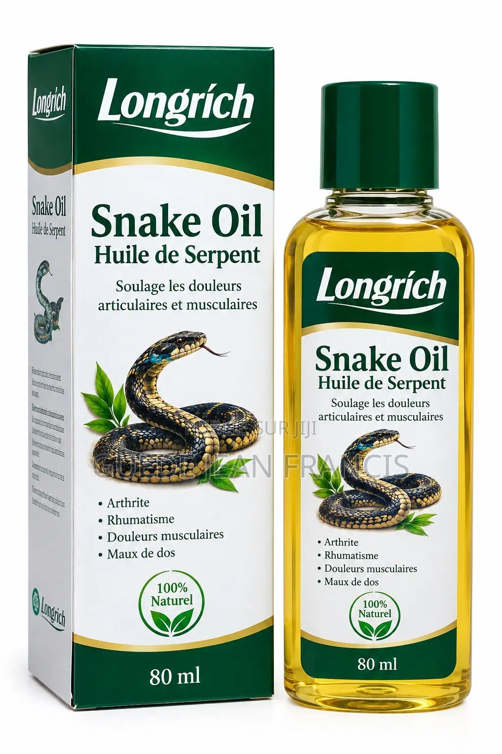 Longrich Snack Oil(Huile De Serpent)