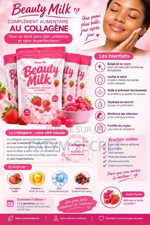 Collagène en Poudre (BEATY MILK)