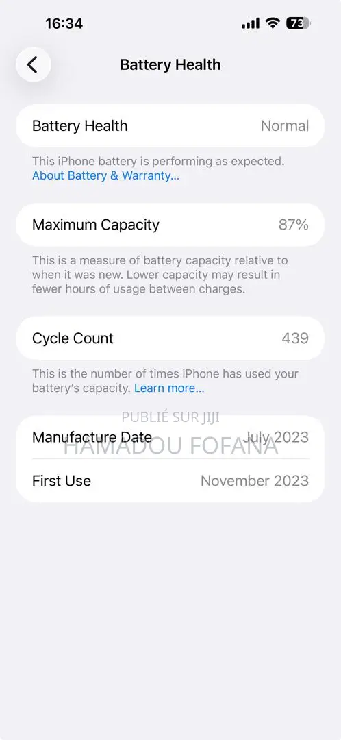 Pomme iPhone 15 Pro Max 256 GB Gris