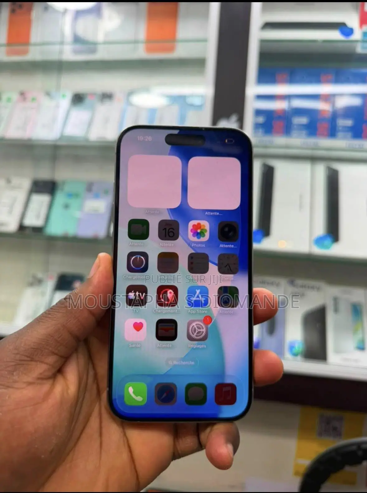 Nouveau Pomme iPhone 16 Pro 128 GB Noir