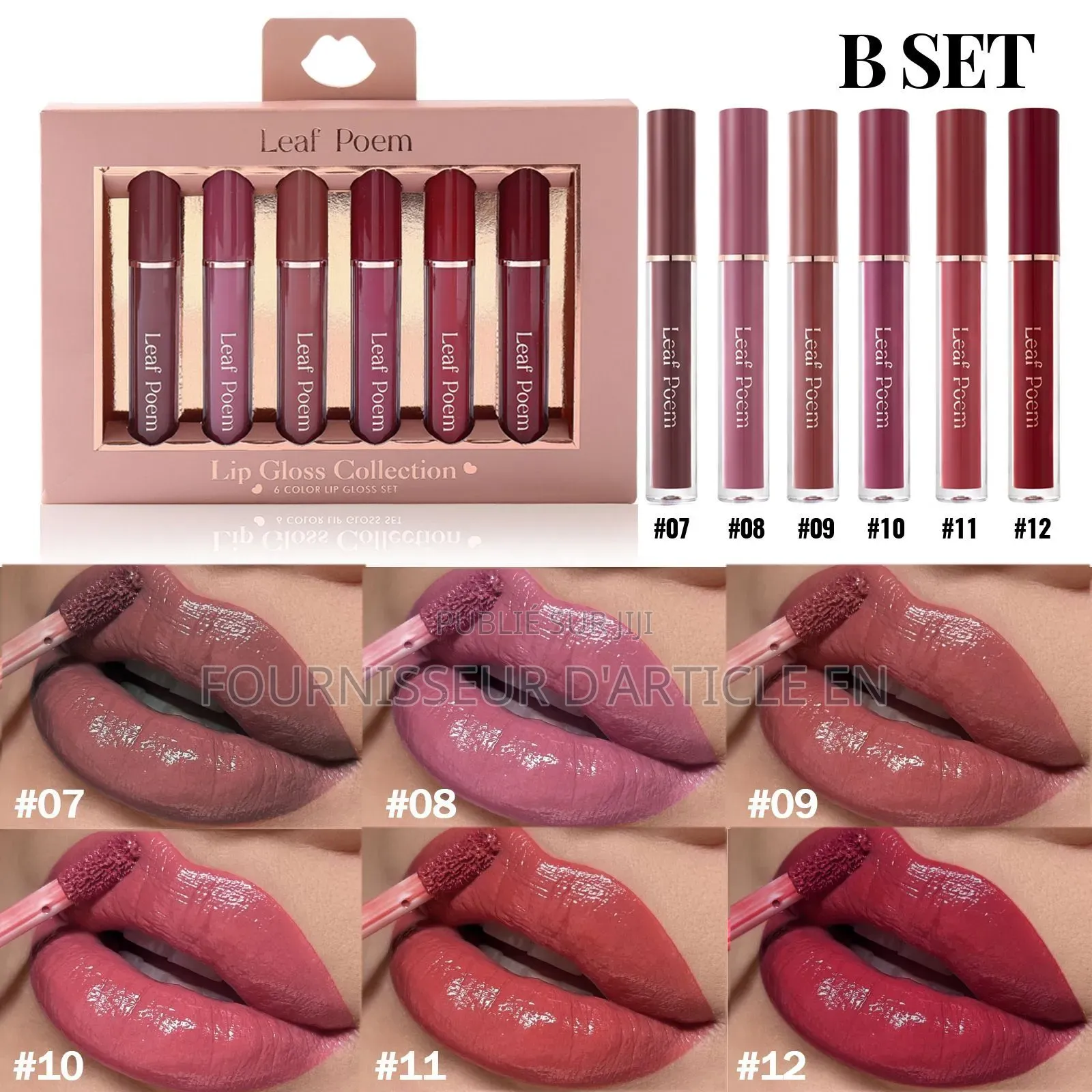Coffret Rouge À Lèvres