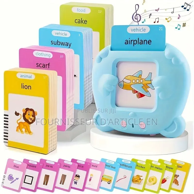 Machine À Cartes d'Apprentissage d'Anglais Pour Enfants