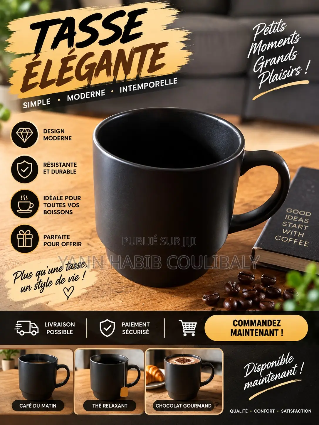 Tasse Élégante