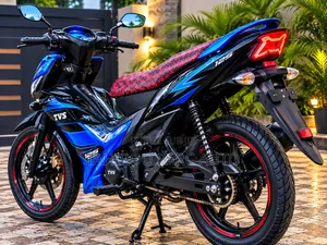 TVS Max 125 2024 Bleu